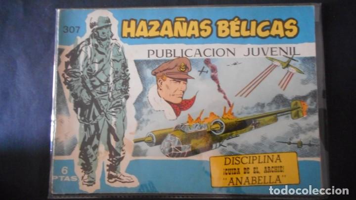 Tebeos: HAZA&Ntilde;AS B&Eacute;LICAS N&ordm; 307 / C-13 - Foto 1