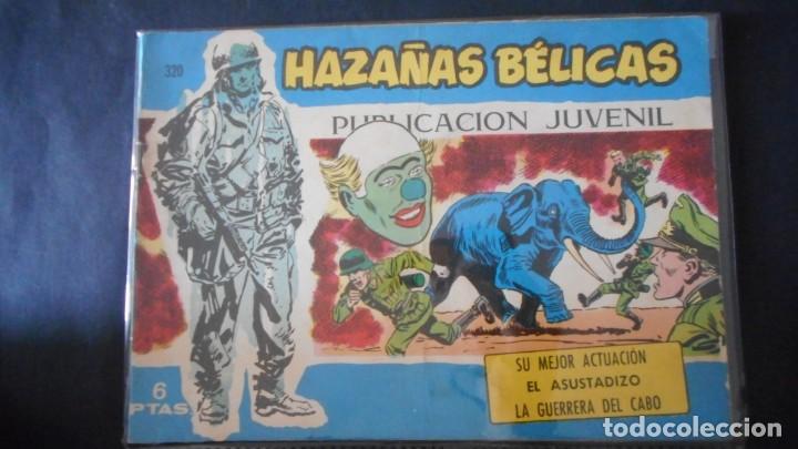Tebeos: HAZA&Ntilde;AS B&Eacute;LICAS N&ordm; 320 / C-13 - Foto 1