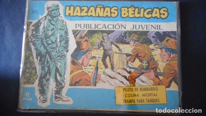 Tebeos: HAZA&Ntilde;AS B&Eacute;LICAS N&ordm; 345 / C-13 - Foto 1