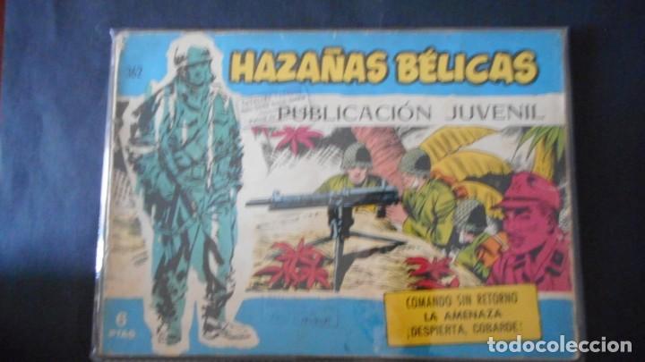 Tebeos: HAZA&Ntilde;AS B&Eacute;LICAS N&ordm; 362 / C-13 - Foto 1