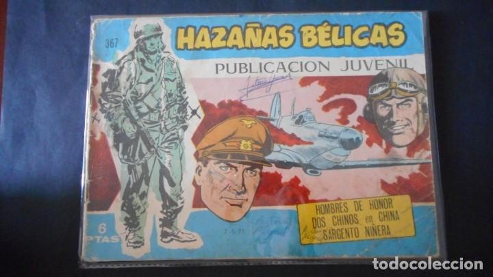 Tebeos: HAZA&Ntilde;AS B&Eacute;LICAS N&ordm; 367 / C-13 - Foto 1