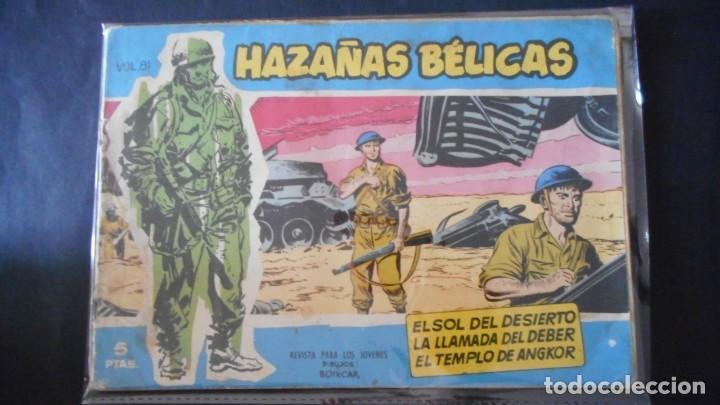 Tebeos: HAZA&Ntilde;AS B&Eacute;LICAS N&ordm; 81 / C-13 - Foto 1