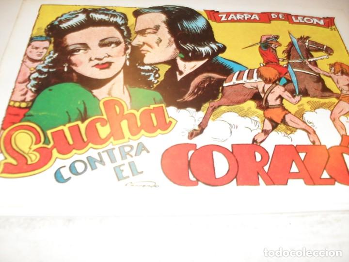 Tebeos: FACSIMIL ZARPA DE LEON N&ordm;51,(DE 60).IBERCOMIC,1993,TORAY,1949.IMPECABLES, - Foto 1