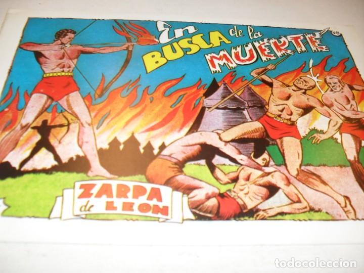 Tebeos: FACSIMIL ZARPA DE LEON N&ordm;48,(DE 60).IBERCOMIC,1993,TORAY,1949.IMPECABLES, - Foto 1