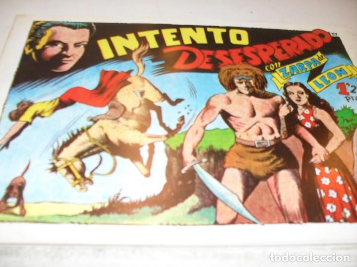 Tebeos: FACSIMIL ZARPA DE LEON N&ordm;37,(DE 60).IBERCOMIC,1993,TORAY,1949.IMPECABLES, - Foto 1