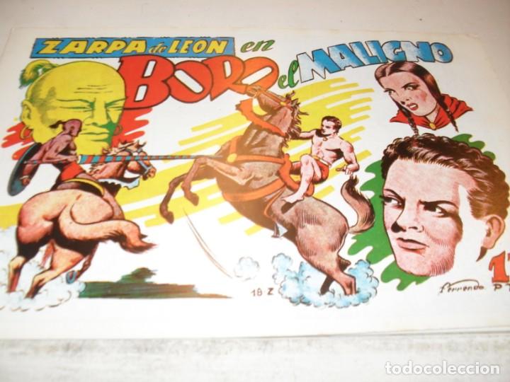 Tebeos: FACSIMIL ZARPA DE LEON N&ordm;18,(DE 60).IBERCOMIC,1993,TORAY,1949.IMPECABLES, - Foto 1