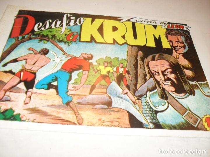 Tebeos: FACSIMIL ZARPA DE LEON N&ordm;15,(DE 60).IBERCOMIC,1993,TORAY,1949.IMPECABLES, - Foto 1