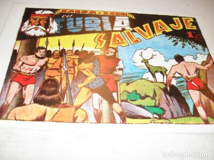 Tebeos: FACSIMIL ZARPA DE LEON N&ordm;12,(DE 60).IBERCOMIC,1993,TORAY,1949.IMPECABLES, - Foto 1