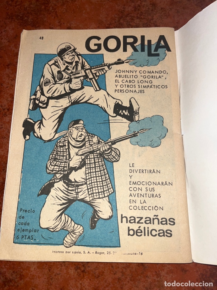 Tebeos: Lote de 3 Comic de haza&ntilde;as b&eacute;licas - Foto 3