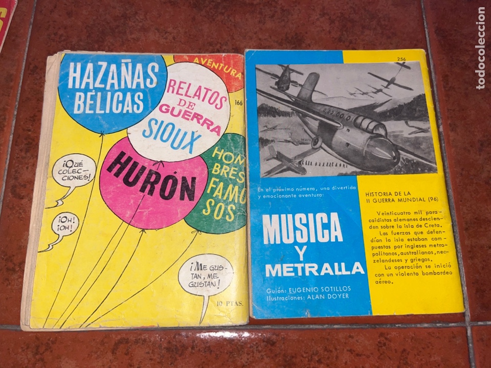 Tebeos: Lote de 3 Comic de haza&ntilde;as b&eacute;licas - Foto 5