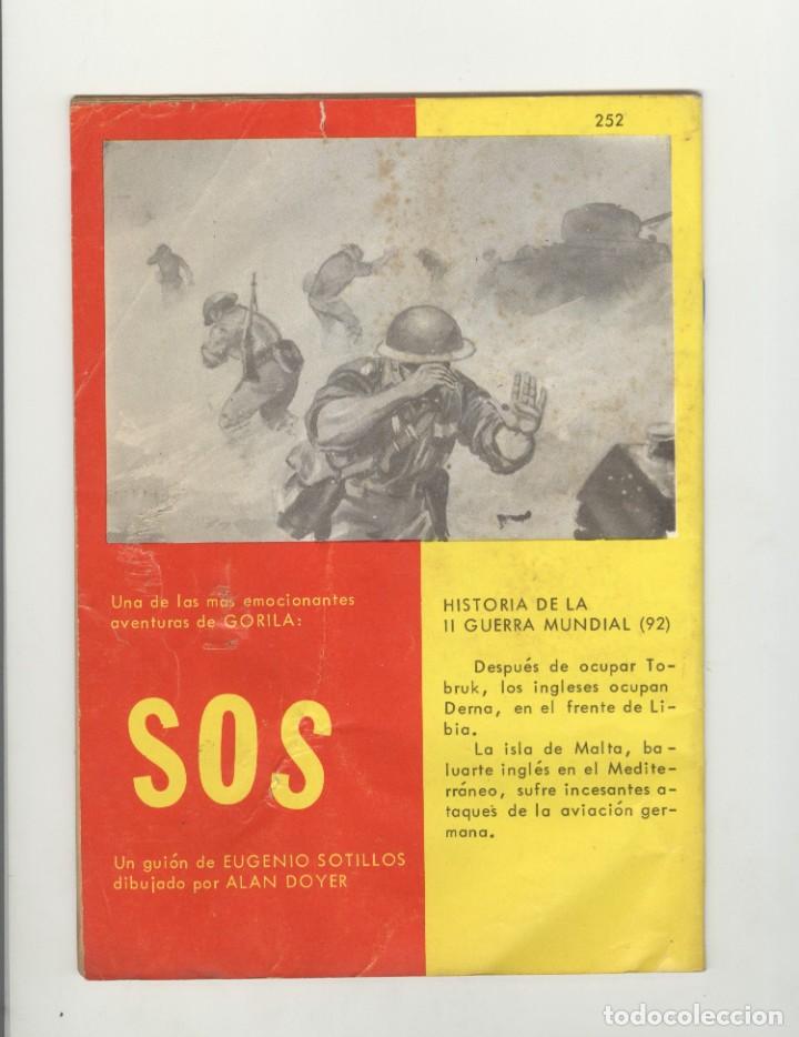 Tebeos: Toray. Haza&ntilde;as b&eacute;licas. 252. Extra rojo. Gorila. - Foto 2