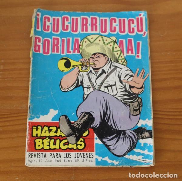 Tebeos: HAZA&Ntilde;AS BELICAS EXTRA 189 CUCURRUCUCU GORILA. EDICIONES TORAY. - Foto 1