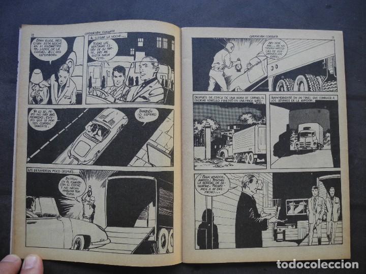 Tebeos: Operaci&oacute;n corbata. Espionaje. Ed. Toray n. 51. Alex Simmons y A. Borrell. - Foto 3