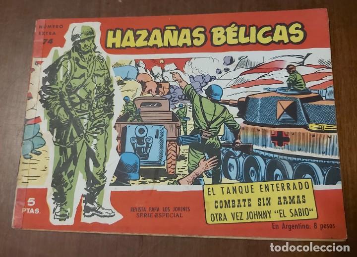 Tebeos: Tebeo / c&oacute;mic Haza&ntilde;as b&eacute;licas, n&uacute;mero extra 74 - Foto 1