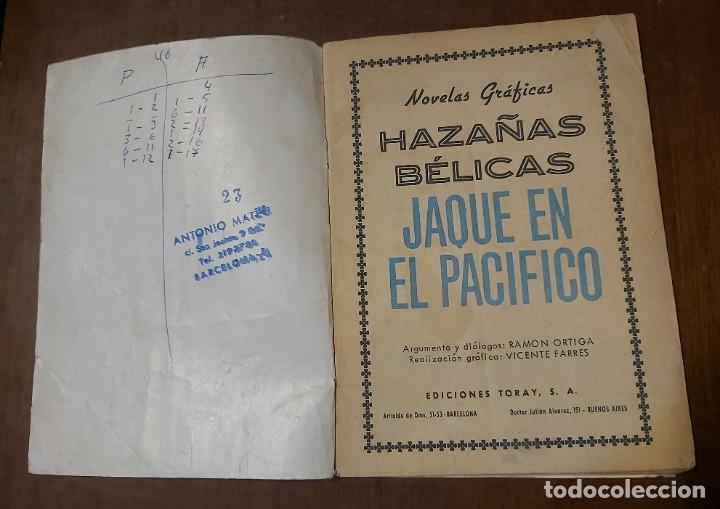 Tebeos: Tebeo / c&oacute;mic Haza&ntilde;as b&eacute;licas, jaque en el pac&iacute;fico 194 - Foto 2