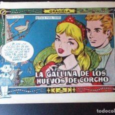 Tebeos: GRACIELA (1956, TORAY) 195 · 18-III-1960 · LA GALLINA DE LOS HUEVOS DE CORCHO. Lote 358264210