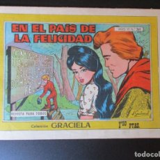 Tebeos: GRACIELA (1956, TORAY) 269 · 18-VIII-1961 · EN EL PAIS DE LA FELICIDAD. Lote 358297035