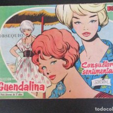 Tebeos: GUENDALINA (1959, TORAY) 1 · 17-VII-1959 · CONSULTORIO SENTIMENTAL. Lote 359276590