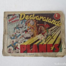 Tebeos: EL DIABLO DE LOS MARES, DESBARATANDO PLANES - ED. TORAY 1949. Lote 359436305