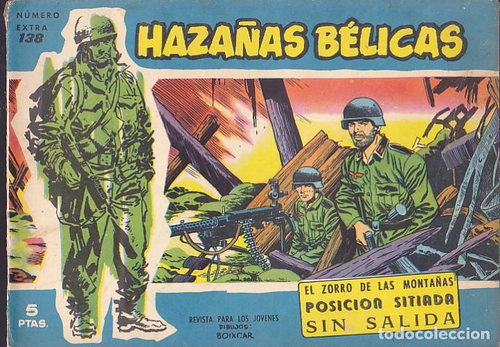 Tebeos: HAZA&Ntilde;AS BELICAS AZULES N&ordm; 138 - Foto 1
