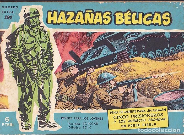 Tebeos: HAZA&Ntilde;AS BELICAS AZULES N&ordm; 191 - Foto 1