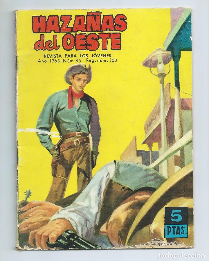 Tebeos: HAZA&Ntilde;AS DEL OESTE N&ordm; 85 (EDITORIAL TORAY,1965) - Foto 1