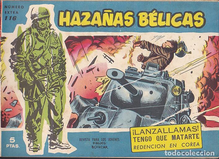 Tebeos: COMIC COLECCION HAZA&Ntilde;AS BELICAS N&ordm; 116 - Foto 1