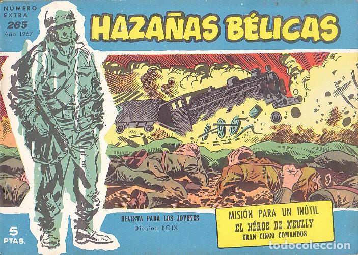 Tebeos: HAZA&Ntilde;AS BELICAS AZULES N&ordm; 265 - Foto 1