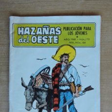 Tebeos: HAZAÑAS DEL OESTE, UN FANTASMA ENTRE LOS SIOUX, Nº170, EDIT TORAY S.A, 1968, ...L5925. Lote 366080461