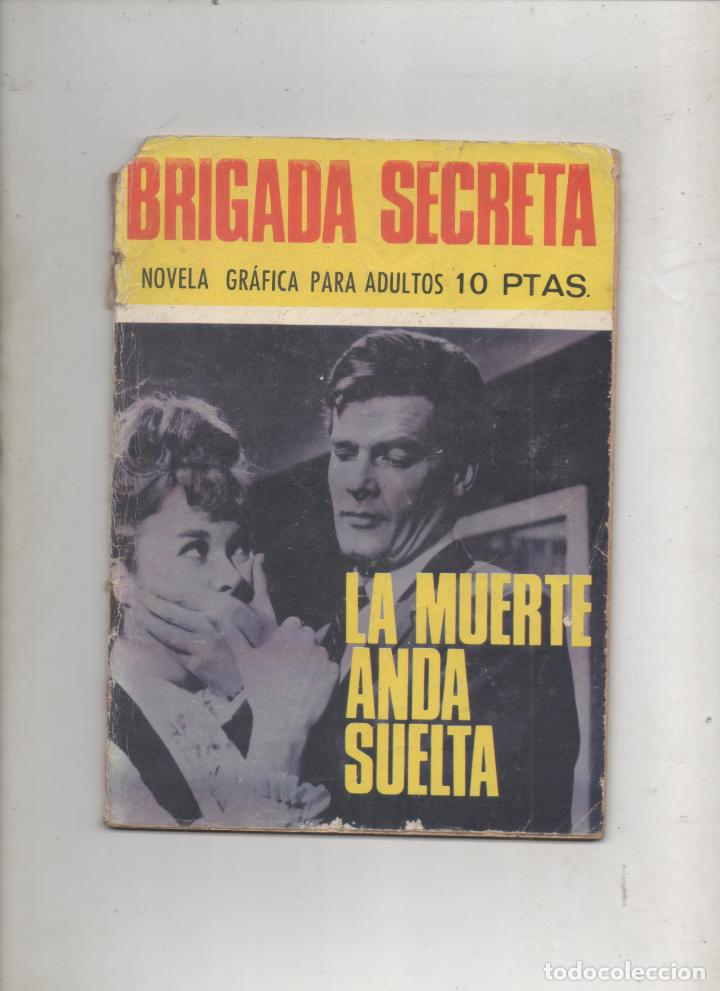 Tebeos: BRIGADA SECRETA N&ordm;178 . LA MUERTE ANDA CERCA -B4 - Foto 1