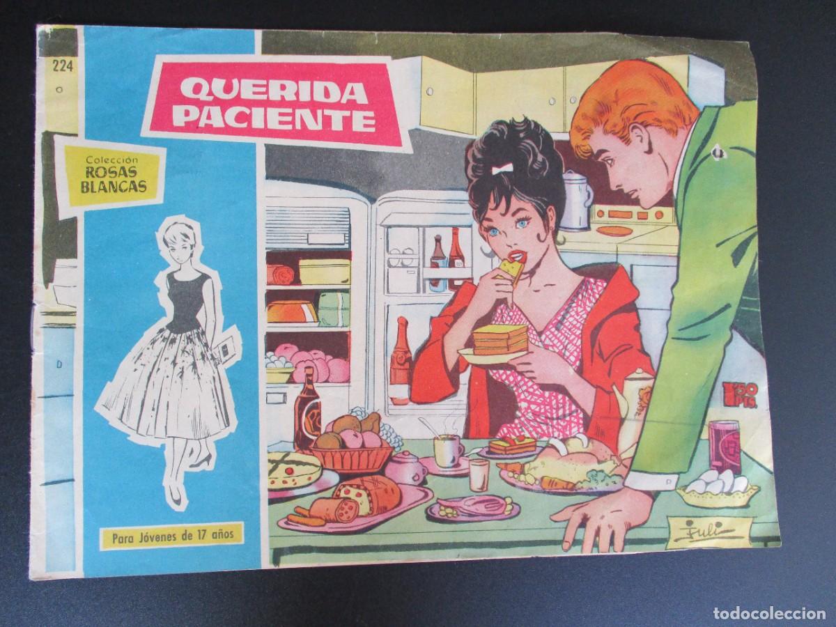 Tebeos: ROSAS BLANCAS (1958, TORAY) 224 &middot; 25-I-1963 &middot; QUERIDA PACIENTE - Foto 1
