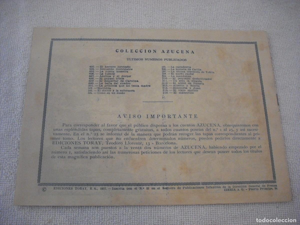 Tebeos: AZUCENA N. 516, - Foto 2