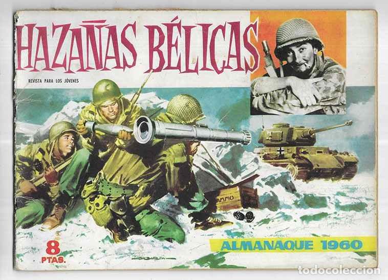 Tebeos: Haza&ntilde;as B&eacute;licas Almanaque 1960 - Foto 1