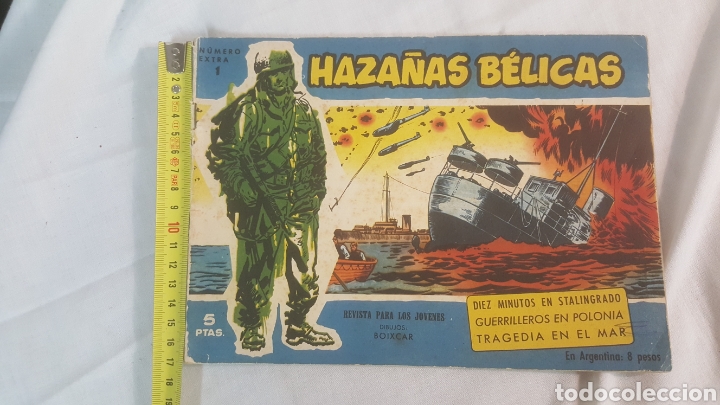 Tebeos: 22 N&Uacute;MERO DE HAZA&Ntilde;AS B&Eacute;LICAS ORIGINALES - Foto 2
