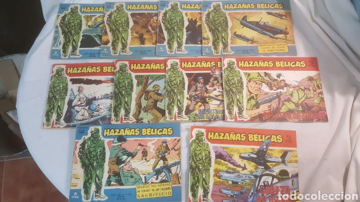 Tebeos: 22 N&Uacute;MERO DE HAZA&Ntilde;AS B&Eacute;LICAS ORIGINALES - Foto 3