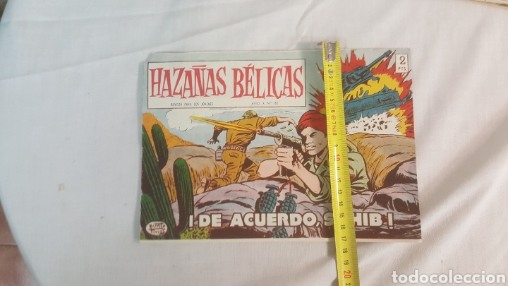 Tebeos: 33 N&Uacute;MEROS DE HAZA&Ntilde;AS B&Eacute;LICAS ORIGINALES - Foto 5