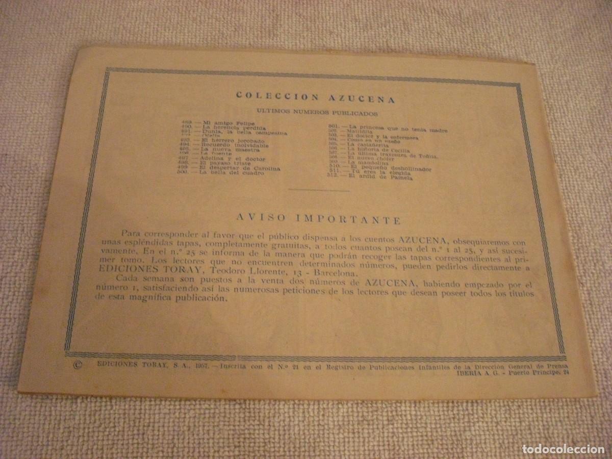 Tebeos: AZUCENA N. 512. - Foto 2