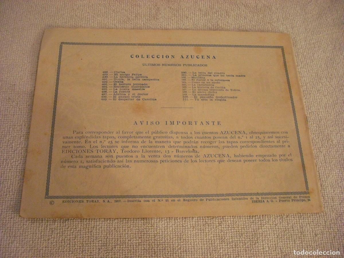 Tebeos: AZUCENA N. 511. - Foto 2