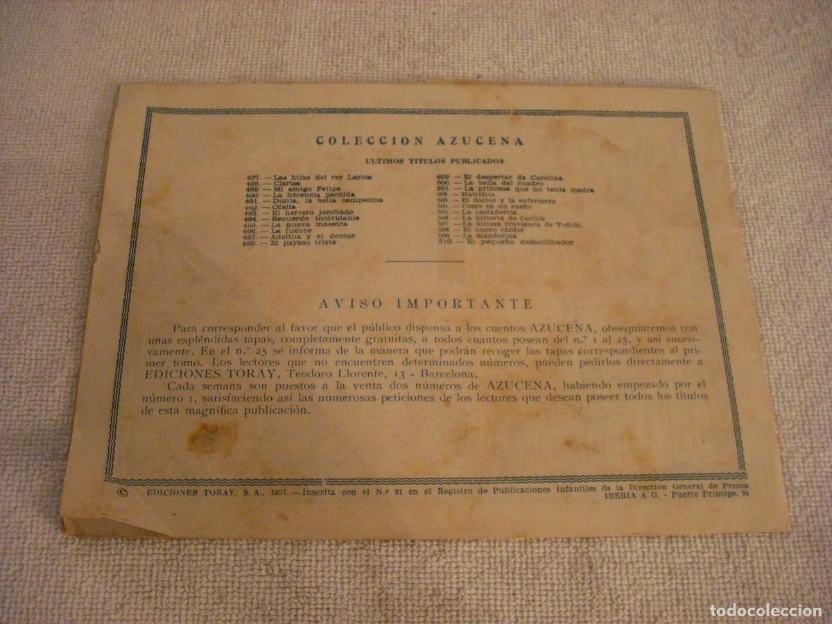 Tebeos: AZUCENA N. 510. - Foto 2