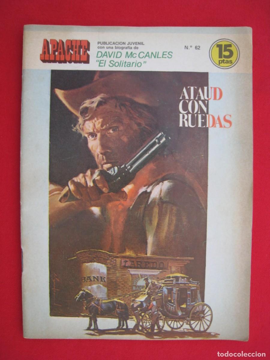 Tebeos: APACHE - N&ordm; 62 - ATAUD CON RUEDAS - EDICIONES TORAY. - Foto 1