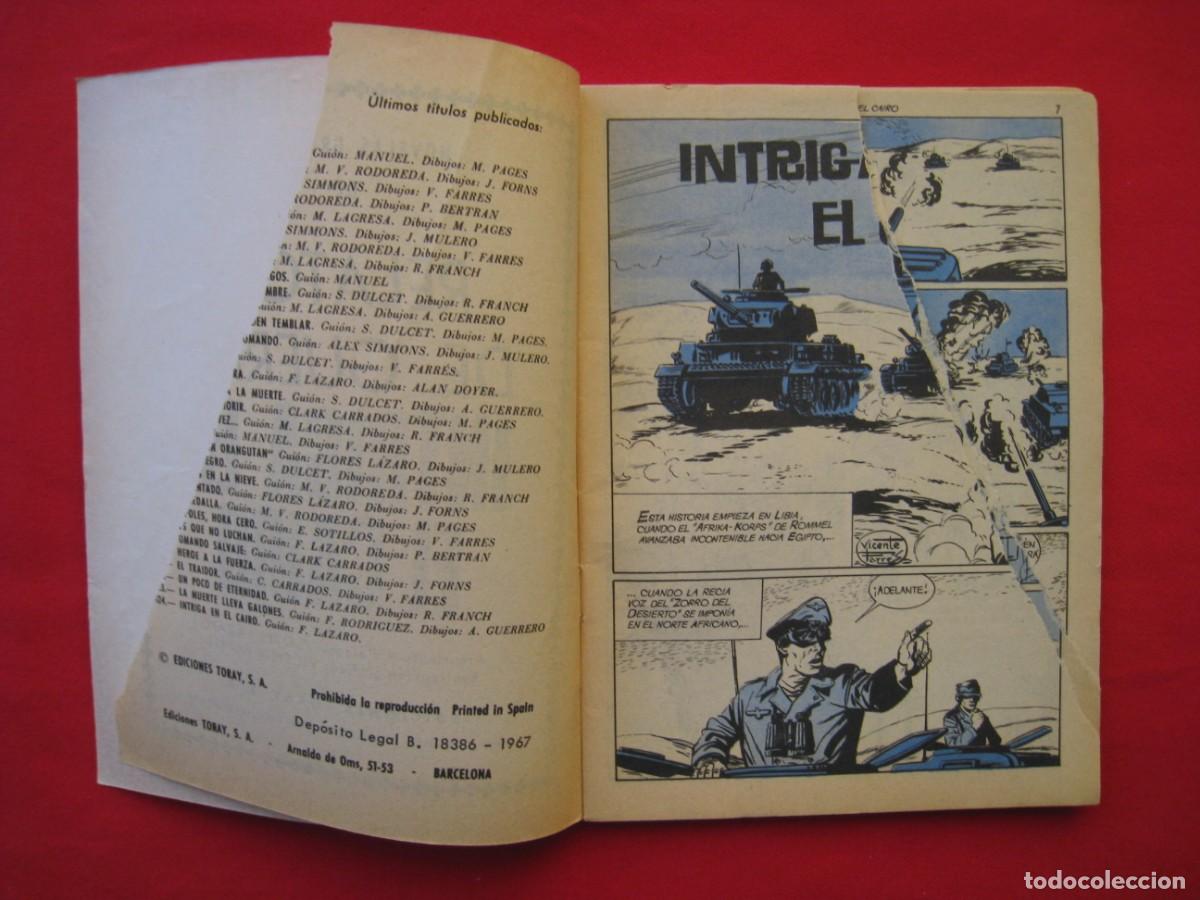 Tebeos: RELATOS DE GUERRA - N&ordm; 124 - INTRIGA EN EL CAIRO - EDICIONES TORAY. - Foto 5