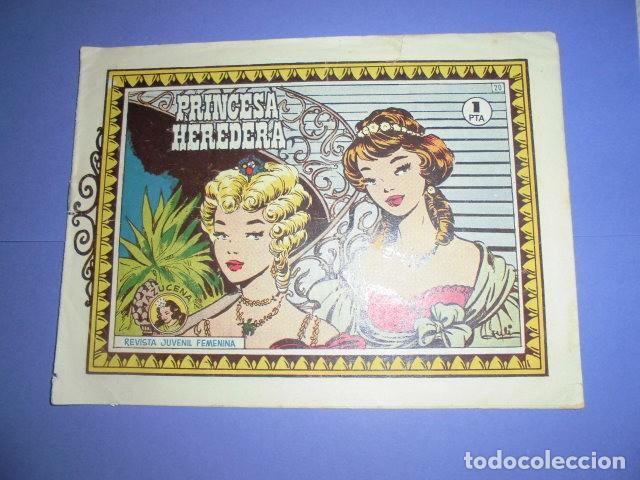 Tebeos: AZUCENA N&ordm; 20 - PRINCESA HEREDERA - EDICIONES TORAY. - Foto 1