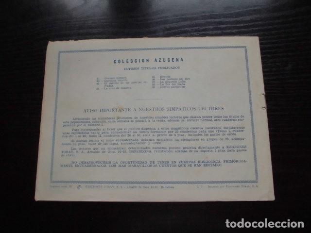 Tebeos: AZUCENA N&ordm; 89 - CORREO PARTICULAR - EDICIONES TORAY. - Foto 2