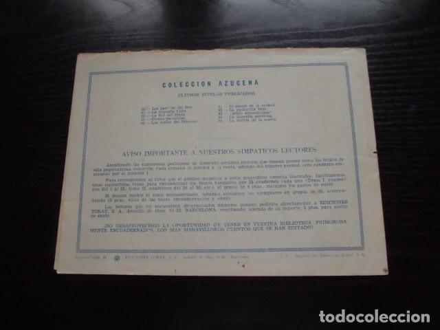 Tebeos: AZUCENA N&ordm; 95 - LA SORTIJA DE LA SUERTE - EDICIONES TORAY. - Foto 2