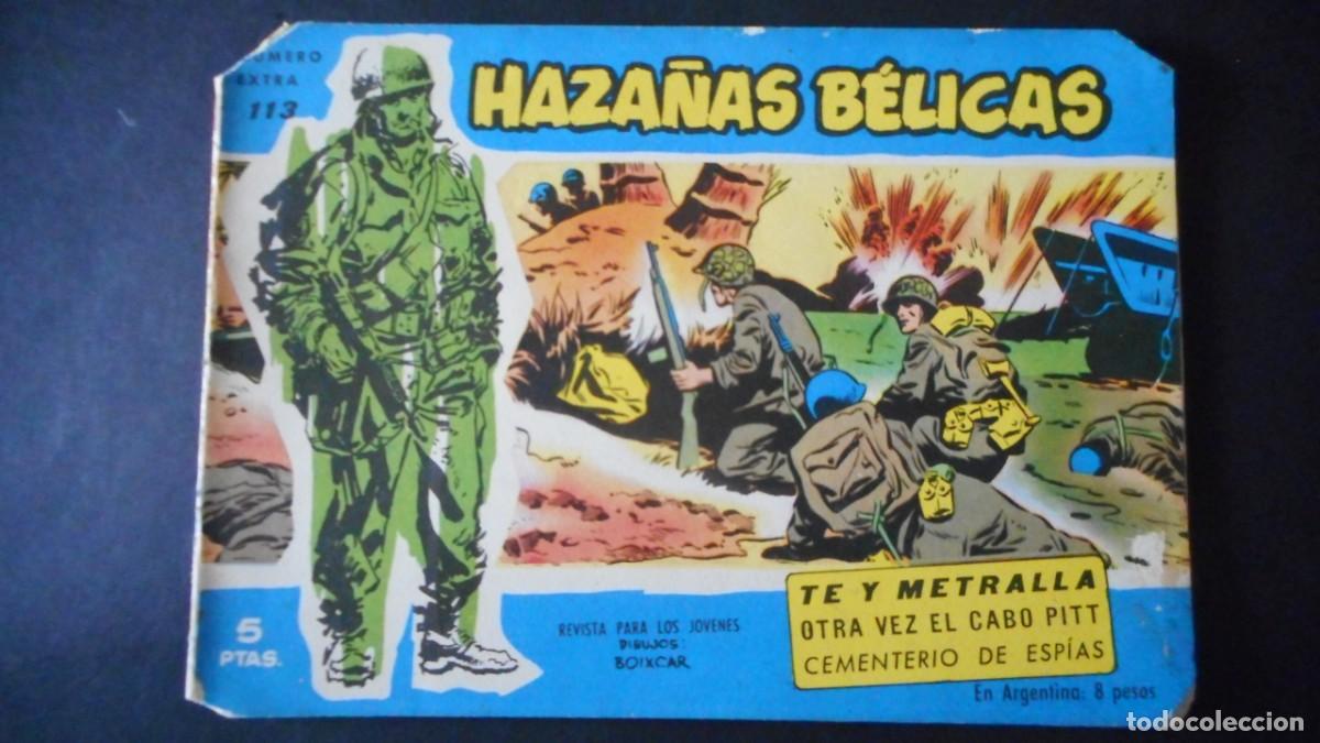 Tebeos: HAZA&Ntilde;AS BELICAS EXTRA N&ordm; 113/ C-15 - Foto 1