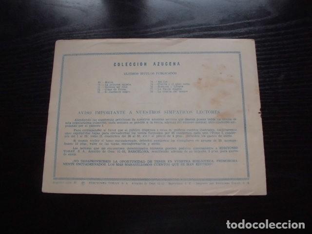 Tebeos: AZUCENA N&ordm; 78 - LA ERMITA DEL BOSQUE - EDICIONES TORAY. - Foto 2
