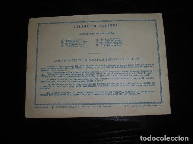Tebeos: AZUCENA N&ordm; 98 - QUE PAR DE LOQUITAS - EDICIONES TORAY. - Foto 2