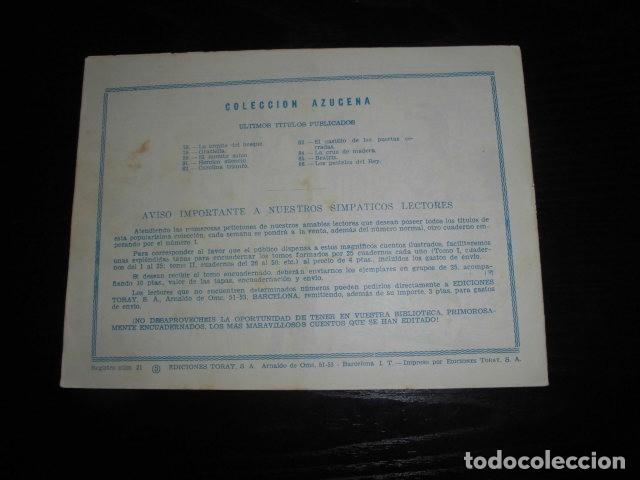 Tebeos: AZUCENA N&ordm; 86 - LOS PASTELES DEL REY - EDICIONES TORAY. - Foto 2