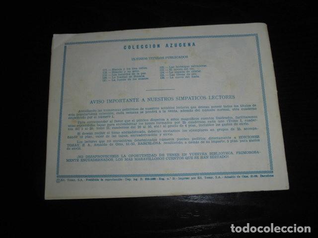 Tebeos: AZUCENA N&ordm; 126 - LA CUEVA DEL HADA - EDICIONES TORAY. - Foto 2