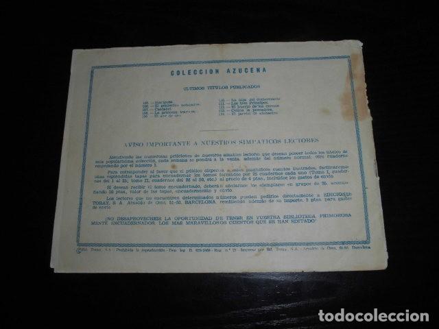 Tebeos: AZUCENA N&ordm; 114 - EL JARRON DE ALABASTRO - EDICIONES TORAY. - Foto 2